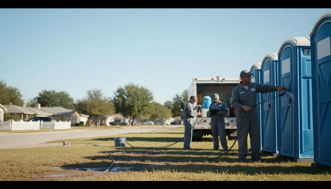 Long-Term Portable Toilet Rental in Urbana, IA near me